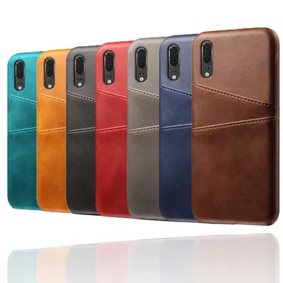 

Luxury PU+PC Mobile Phone back cover Leather case with Credit Card Holder For iphone 12 Xs XR 11 Pro Max 87 Plus Leather case, 5 colors