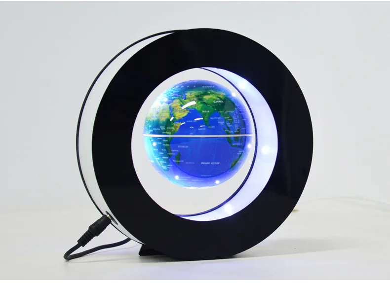 Table Decorative ABS Material AC12V 1000mA 3inch Round Floating Levitation Globe(Globe no Lighting)
