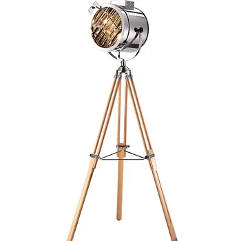 Best Price Decoration Adjustable Wood Tripod Stainless Steel Royal Master Sealight Spot Light Floor Lamp Buy Spot Light Floor Lamp Floor Lamp