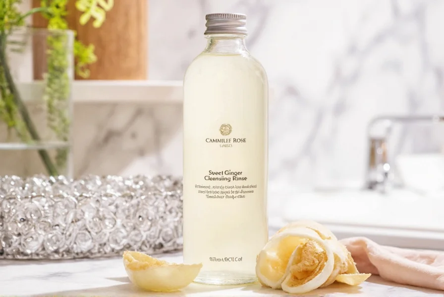 camille rose sweet ginger cleansing rinse