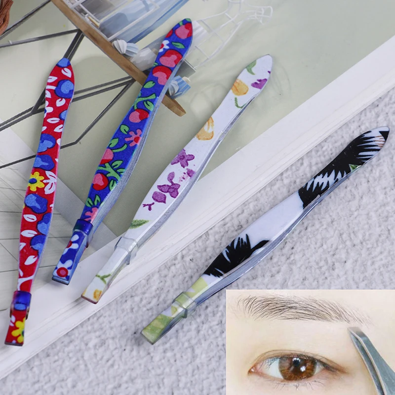 

Eyebrow Tweezers Stainle Hair Eye Brow Removal Eyelash Clip Makeup Tool