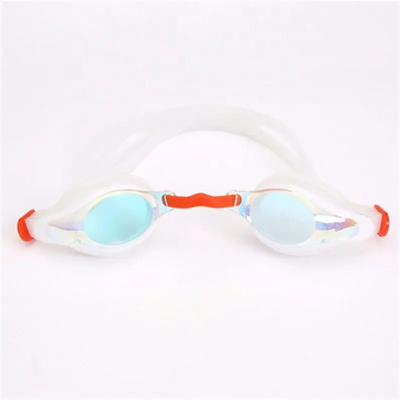 

Fashion Mirrored Anti Fog Sports Eyewear Adjustable Strap Waterproof Swimming Glasses, 4 colors