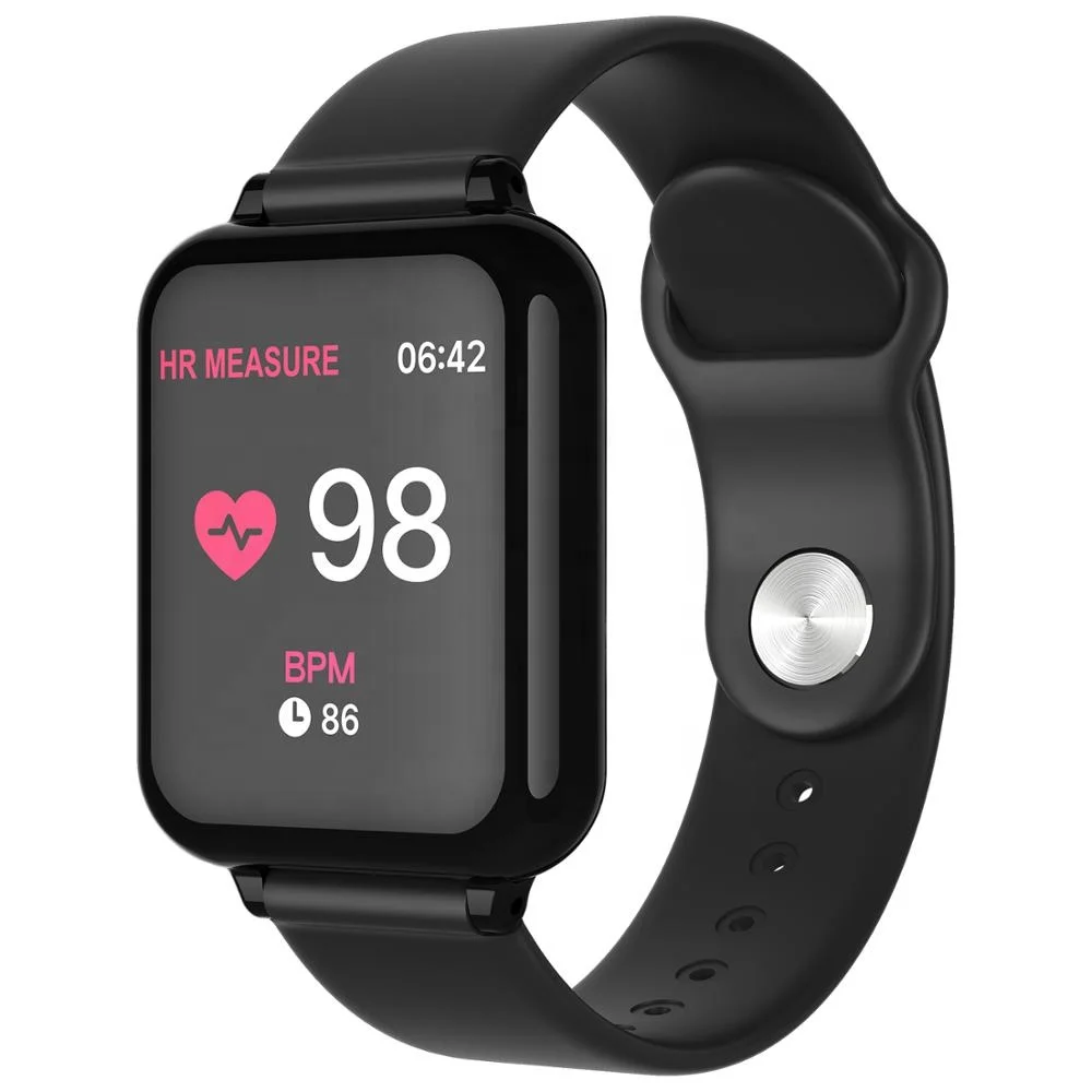 2019 Amazon fashion waterproof smart watch heart rate blood pressure monitoring smart watch