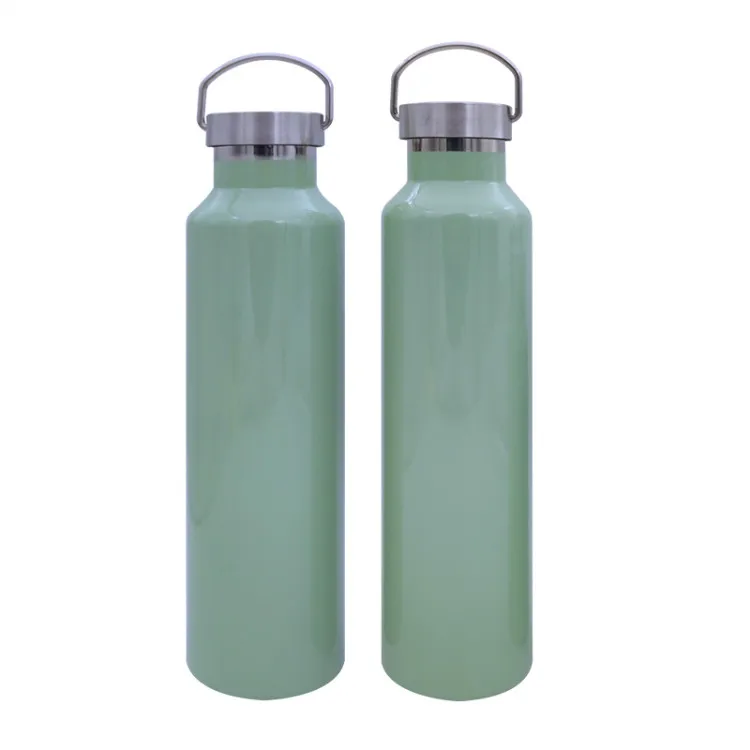 

Double wall stainless steel insulated vacuum flask portable drinking water bottle custom flask, Customized color acceptable