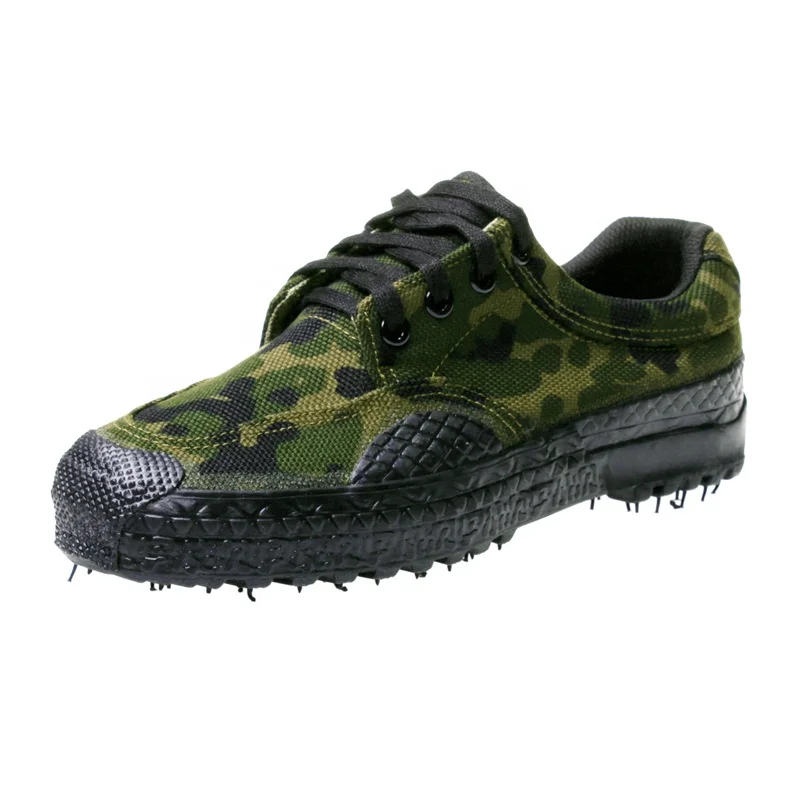 

3539 Camouflage Safety Labor Vulcanized Men Army Military Shoes Garden Training Work Farm Rubber Safety Shoes, Black;camouflage