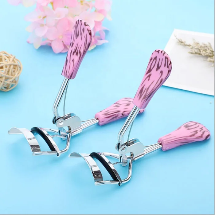 

BEAU FLY Wholesale Leopard Eyelash Curler Stainless Steel False Eyelash Curler, Pink