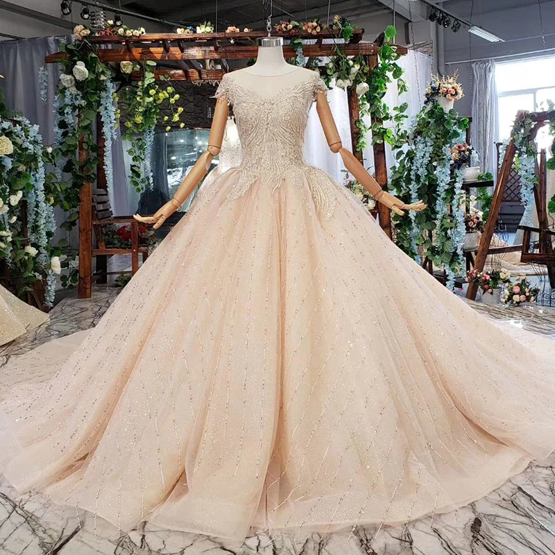 

HTL659 cap sleeves wedding gown embroidery ukraine ball gown china wedding dress