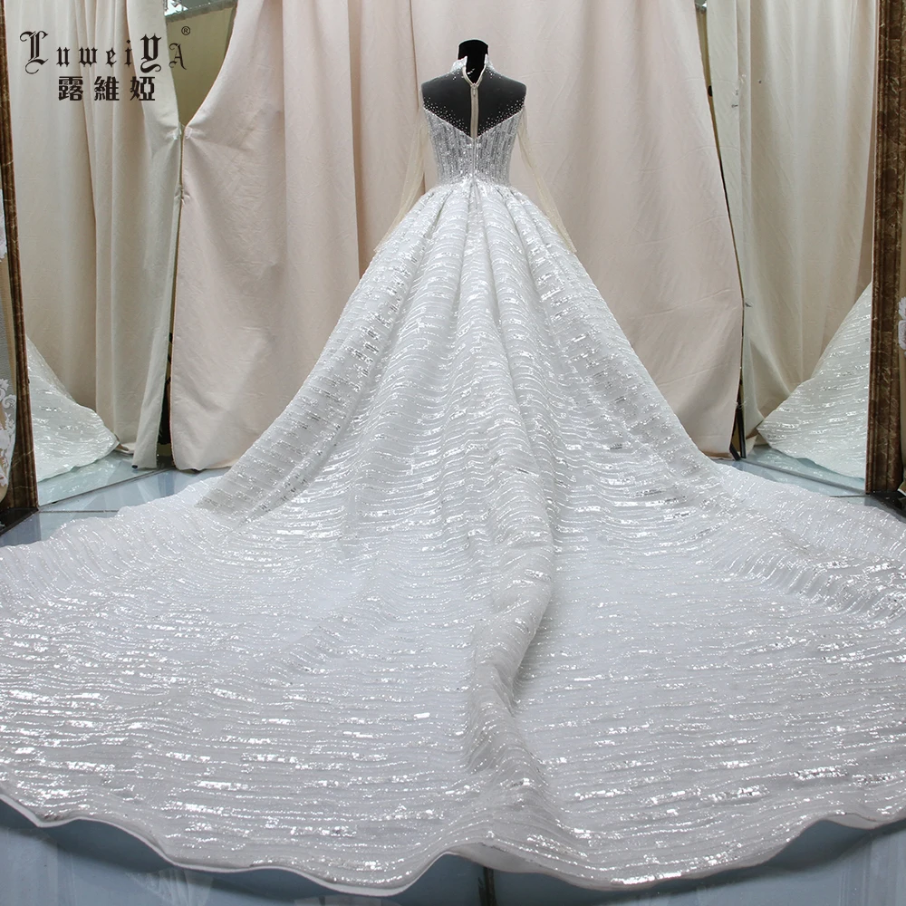 Vneck Luxury Crystal Wedding Dresses Turkey Istanbul China Guangzhou