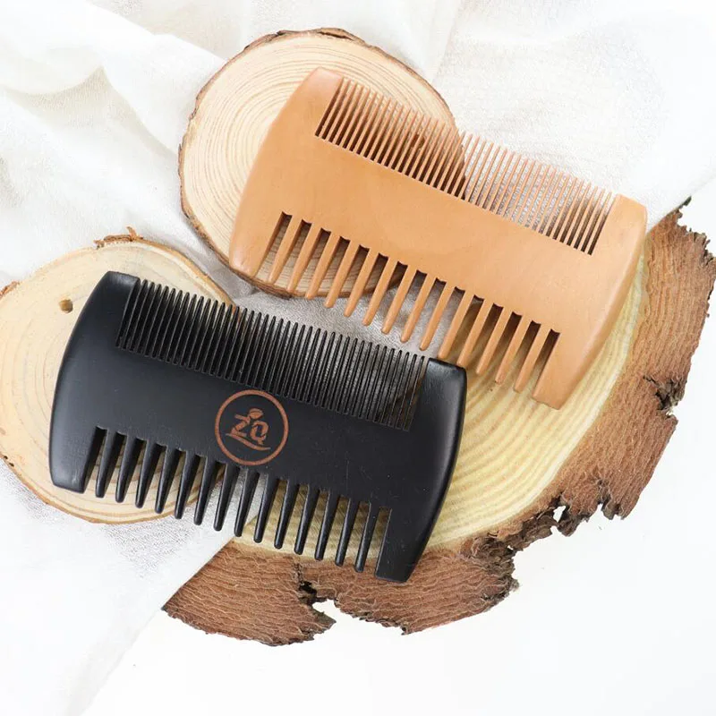 

Private Label Hair Pocket Comb Zero Waste Natural Lice Comb Wood Beard Comb For Travel