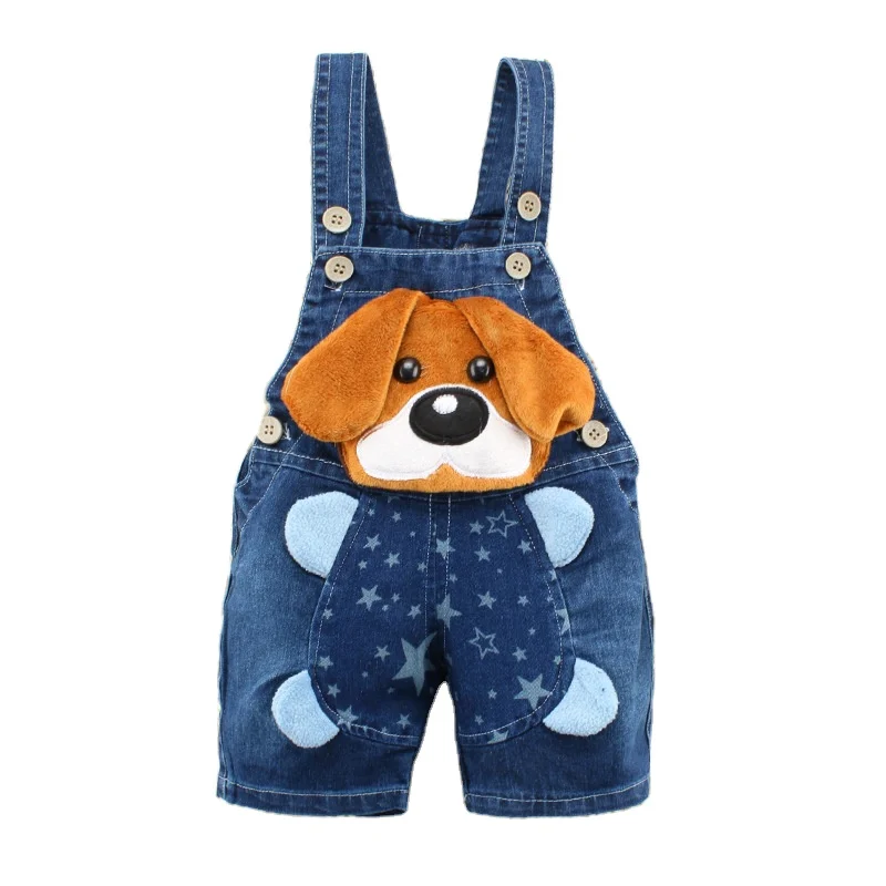

Kids Baby Boys Clothes Clothing Short Trousers Toddler Infant Boy Pants Denim Shorts Jeans Overalls Dungarees, As picture