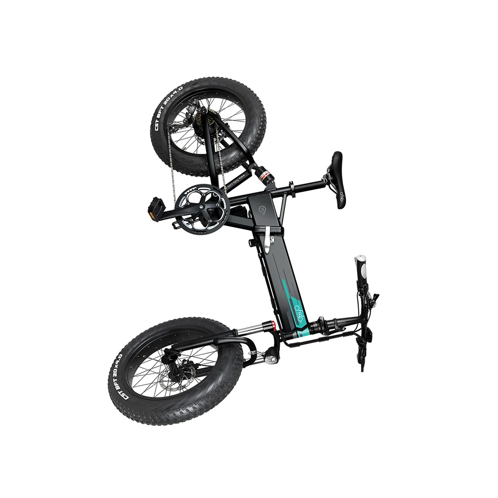 

[EU STOCK]M1 20inch free shipping folding bicycle electric scooter with seat 2 wheels electric bike