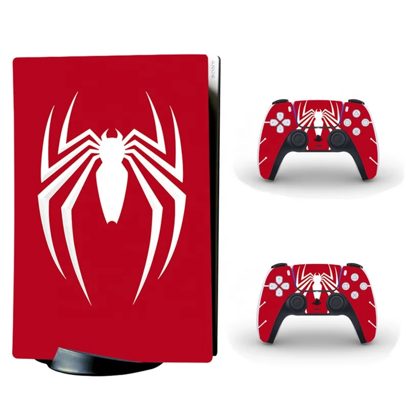 

Vinyl Sticker Game console Skin Sticker protective film For PlayStation 5 PS5 console Controller, Colorful