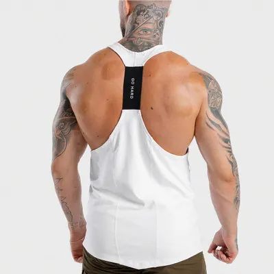 

Custom logo printing breathable sleeveless fashion workout men 95% polyester tank top, As picture