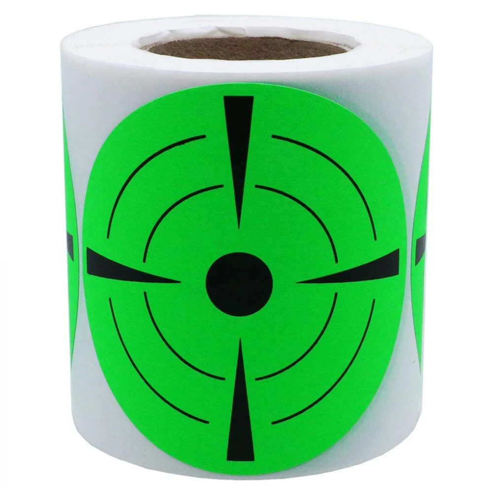 

Targets 250 Target Roll 3" Inch Adhesive Splatter Target, Yellow
