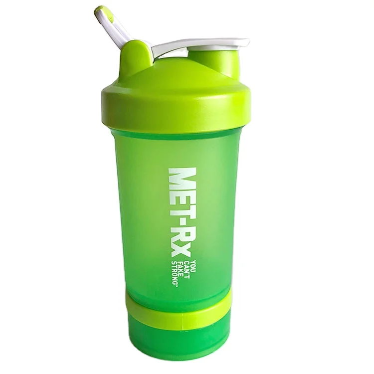 

Mikenda Double Wall Custom Logo Printed Sports Gym Protein Shaker Water Bottles