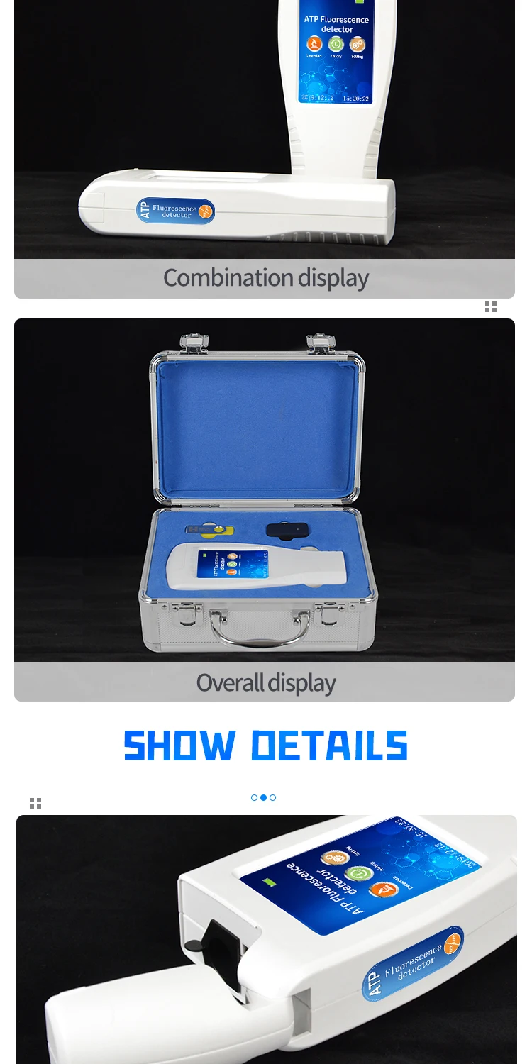 Surface Cleanliness Tester Atp Fluorescence Detector Hotel Uses