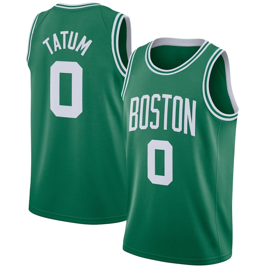 

Men's City Edition #0 Tatum #7 Brown #8 Walker Stitched Basketball Jersey Shorts custom Discount Green Celtics uniforms