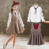 

new fashion design kids girl wear 2020 kids clothing sets lovely teen girl set