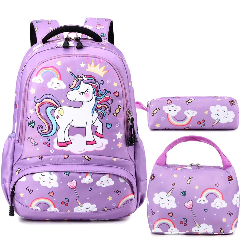 

Meisohua Brand agent Backpack multifunctional Bagpack School Bags For School Girls, Blue,pink,deep blue