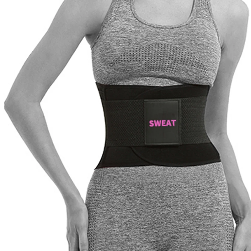 

Neoprene Unisex Waist Trainer Slim Sweat Tummy Double Strap