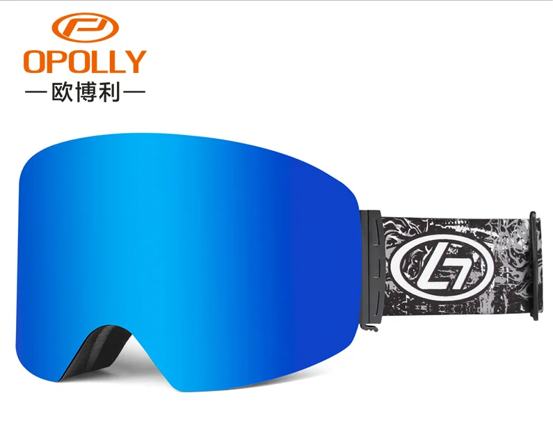 

Customized goggles ski eyes protection skiing glasses 100% UV Protection excellent Anti-fog Properties OEM ski googles