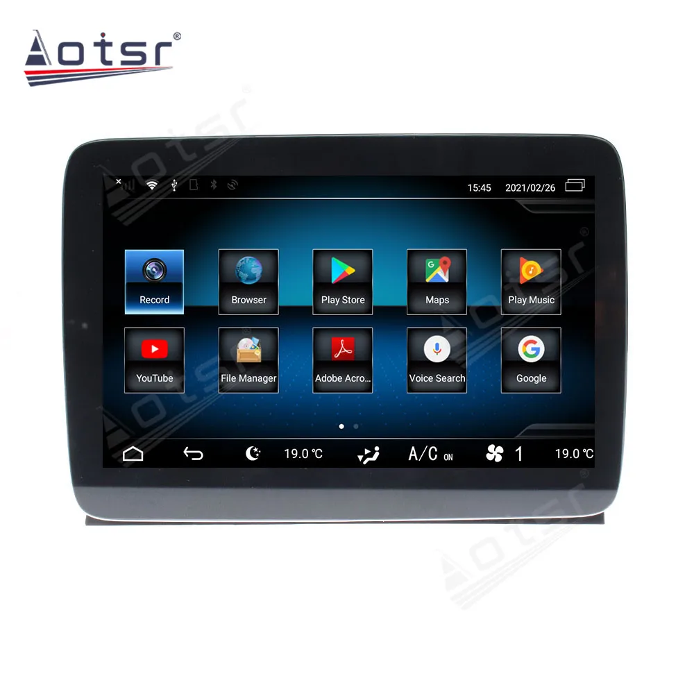 

8+64G Wireless Carplay 4G LTE Android 10 Radio Car GPS Navigation Multimedia Player For Mercedes-Benz ML