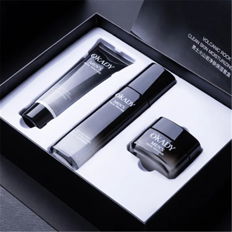 

Hot Sale Mens Gift Set Facial Skin Care Set Men's Skin Care Products Oil Control Moisturizing Whitening Mens Skin Care Set
