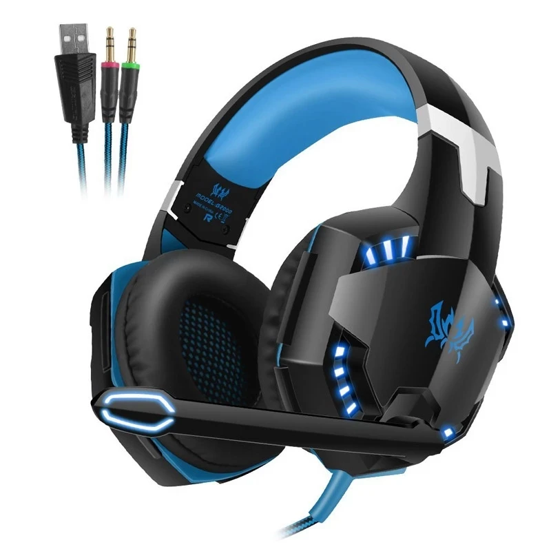 

G2000 Gaming Headset Wired Gamer Headphone Stereo Sound With Mic for Computer PC Gamer Earphone Headphone, Customized