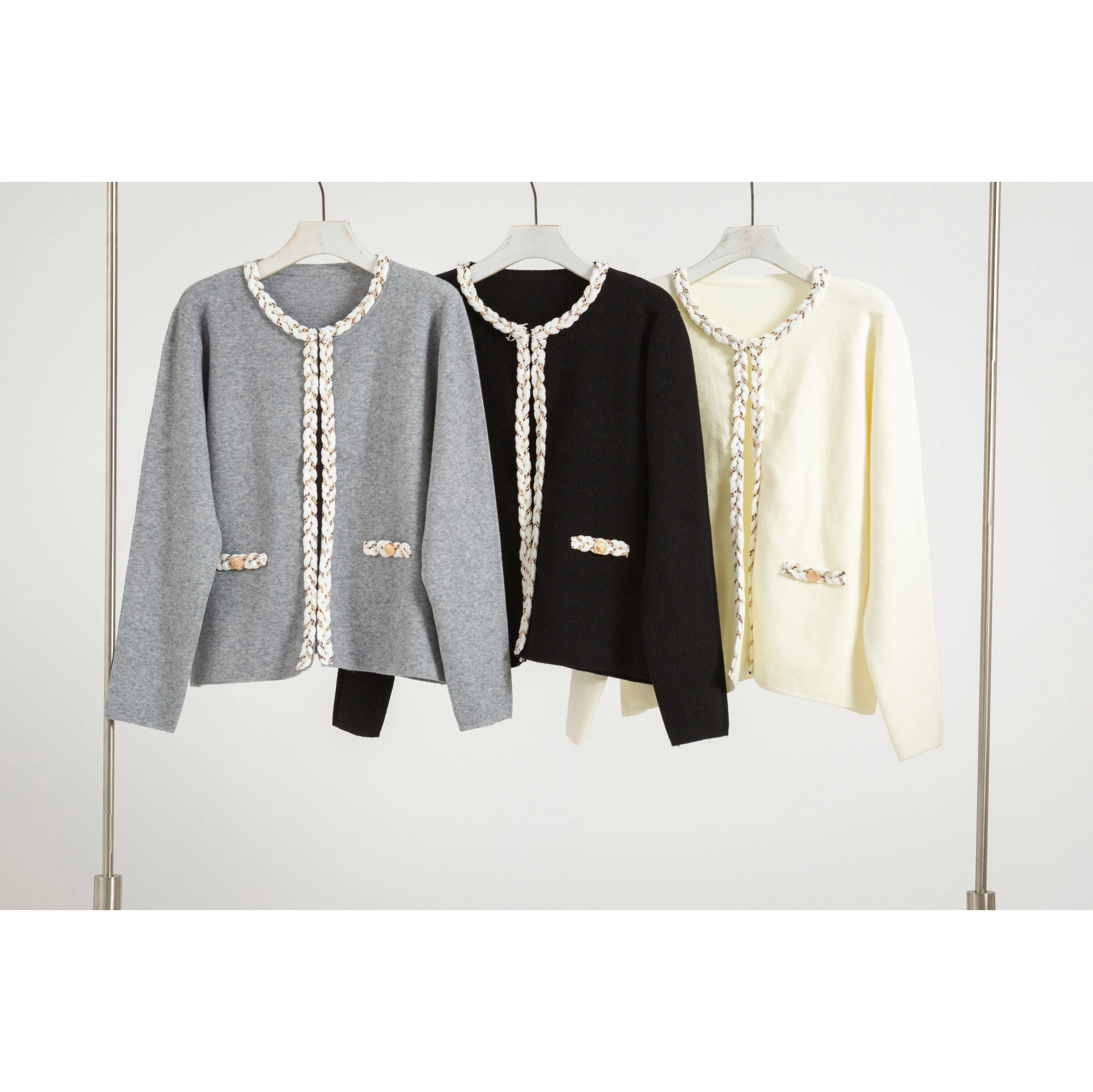 

2020 New Fashion Korean Style Cardigan for Women Knitted Sweater Autumn Cardigan Sweater