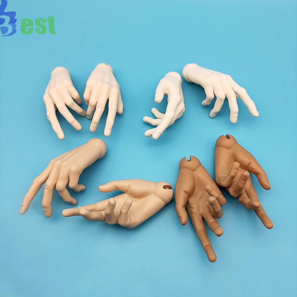 Small Batch Manufacturing Silicone Mold Rapid Prototyping Doll Head Parts Vacuum Casting Prototype