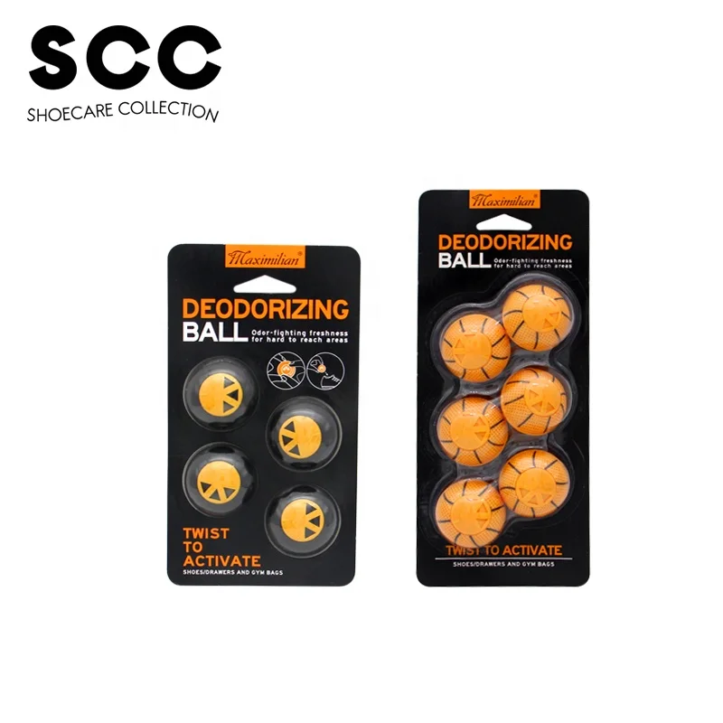 

Blister card package sneaker freshener shoe deodorizer ball, Customized