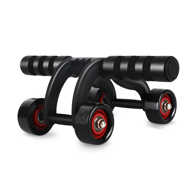 

Amazon Exercise Fitness Abdominal Muscle Mute Four-wheeled Ab Wheel Roller
