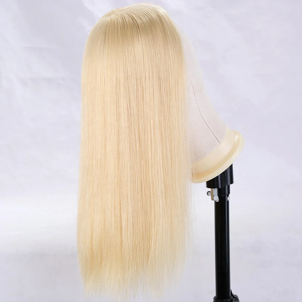 

Human Hair Toupee For Women Top Hair Piece 613 Blonde Color Virgin European Remy Hair