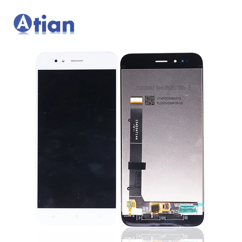 

For Xiaomi Mi A1 MiA1 LCD screen Display+Touch Screen Digitizer For Xiaomi A1 5x mi 5x LCD Display Frame Replacement, Black/white/gold