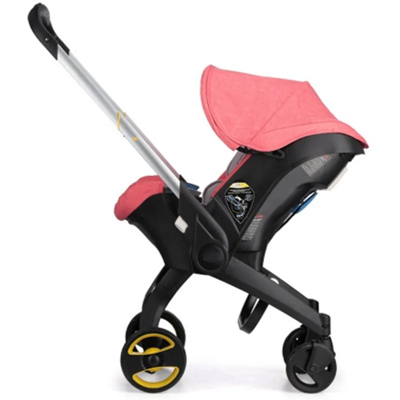 

4 in 1 Trolley Newborn Baby Car Seat Stroller Luxury Baby Stroller Travel Pram Stoller Baby Bassinet Pushchair Carriage Basket, Pictures