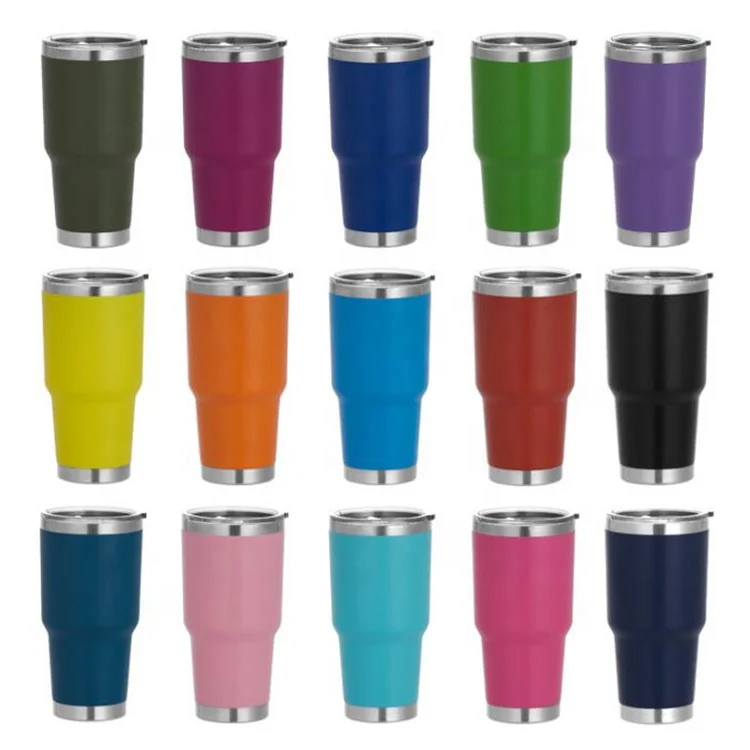 

wholesale Amazon hot 10oz 12oz 20oz 30oz Stainless Steel Vacuum Insulated tumbler cups in bulk Can Cooler