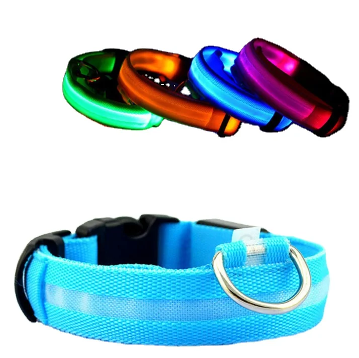 

Wholesale factory direct sale low price high quality led pet dog leash and collar, Pink,blue,red,black,orange,green