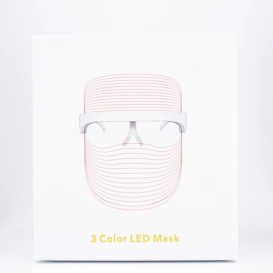 

2021 Factory wholesale rechargeable home use photon wireless silicone beauty light therapy 3 color facial led face mask