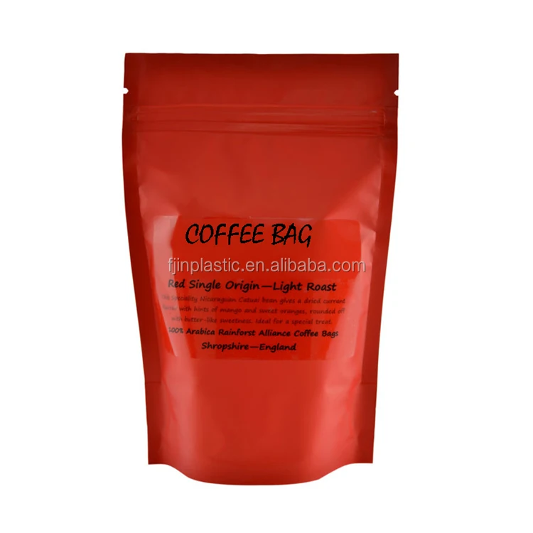 2022 Wholesale Different Size Red Coffee Bean Packaging Bags Buy