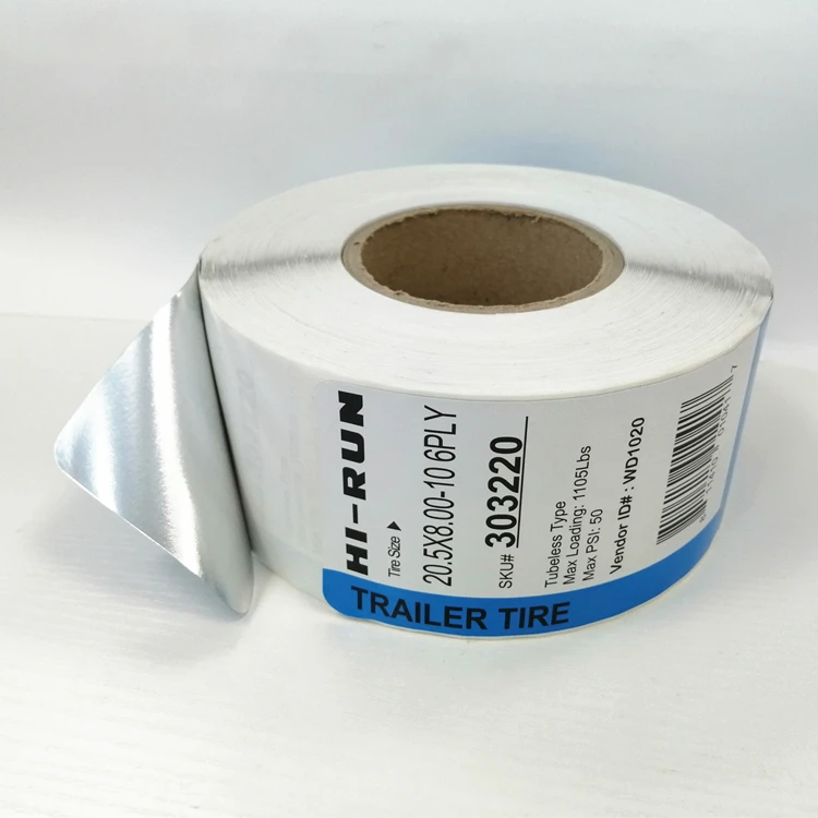 Label for Tyre