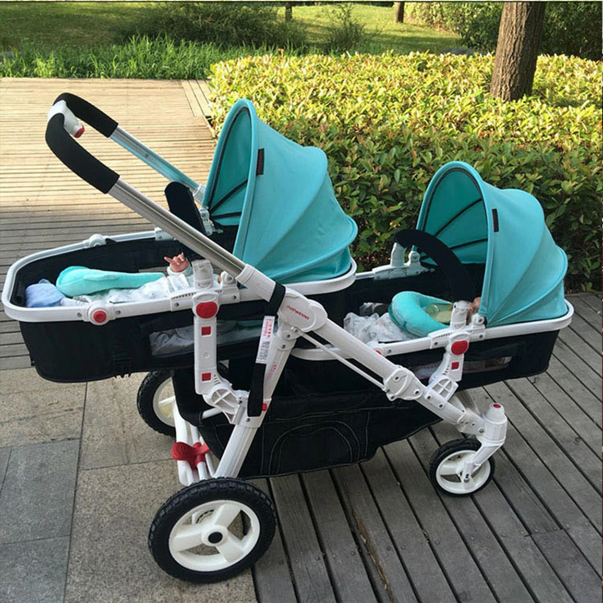 

baby stroller twins double seats reversible baby stroller pram new born baby buggy