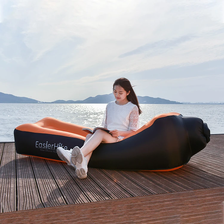 

EasierHike Fast filling Inflatable Lounger Lazy Bag Air Sofa For Camping, Swimming And Travelling, Customised