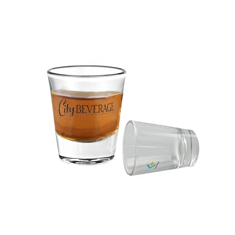 High quality low price 4oz 6oz mini brandy shot glass with customized logo