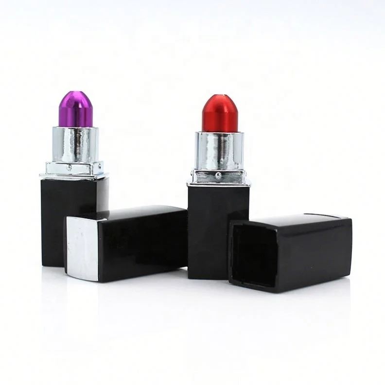 

Creative Lipstick Small Pipe Metal Pipe Portable Detachable Metal Filter Pipe Hot, Picture