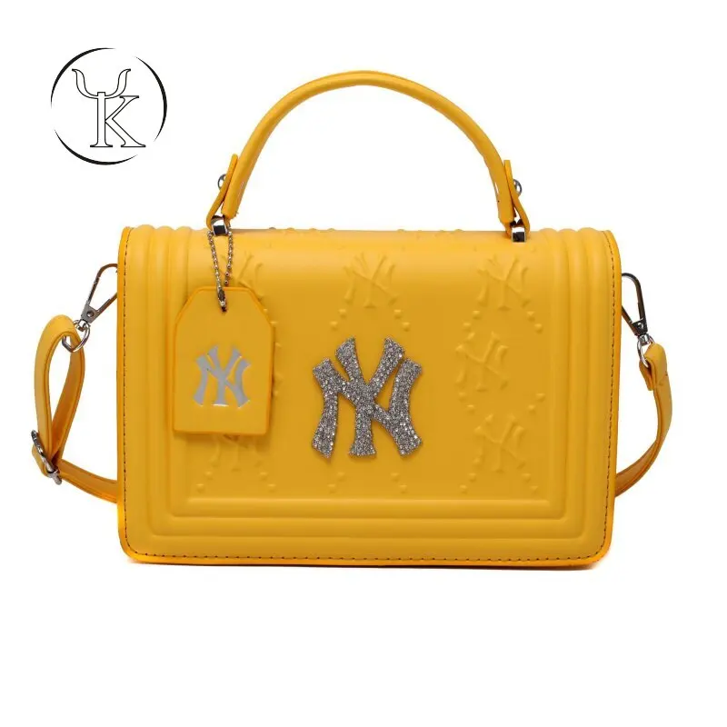 

Stylish 2021 New Designer PVC Square Handbags Women Fashion Ny Luxury Purse Factory Price, 8 colors