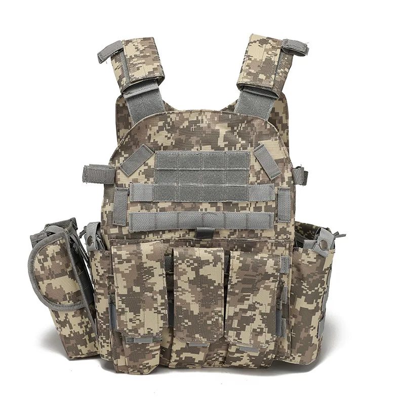 

TV05 Military Tactical Vest Bibs Safty Guard Vest for Camping Hunting Hiking Shooting Combat Safty CS Bib