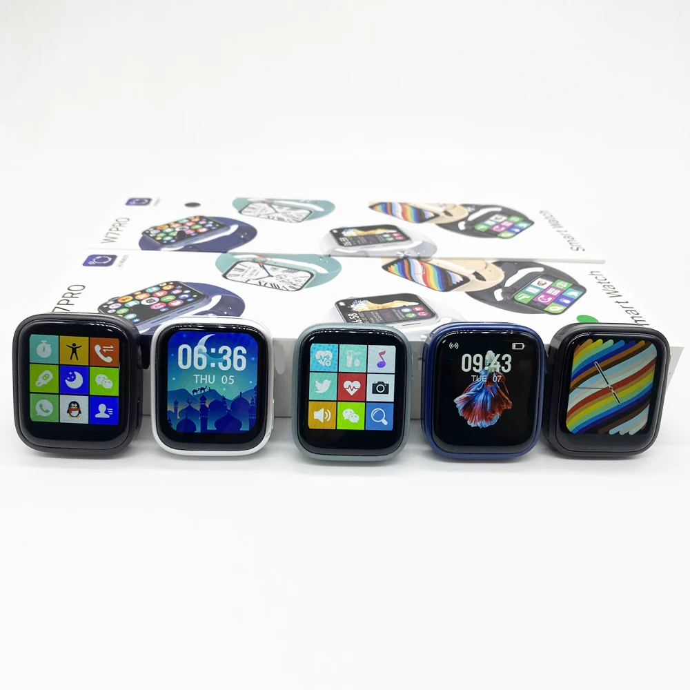 

Hot selling new arrival Wireless Charging Smart Watch W7Pro HiWatch APP Watch 7