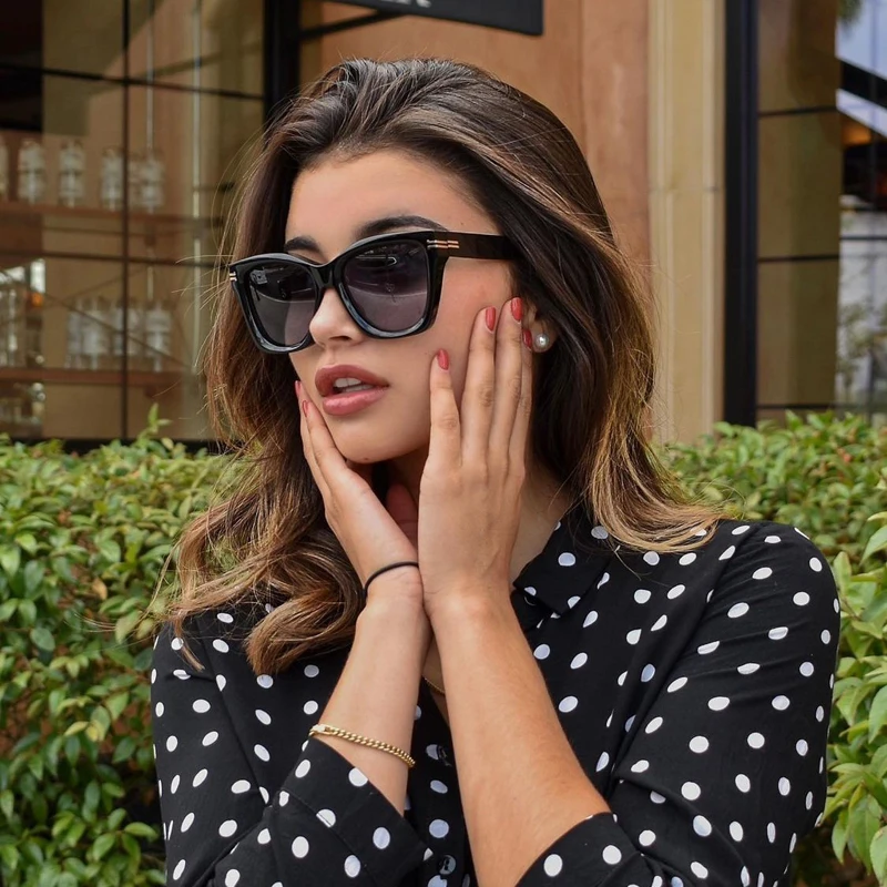 

2022 Unisex New Trendy Fashion Square Sun Glasses Eyewear Women Men Designer Sunglasses, Customized