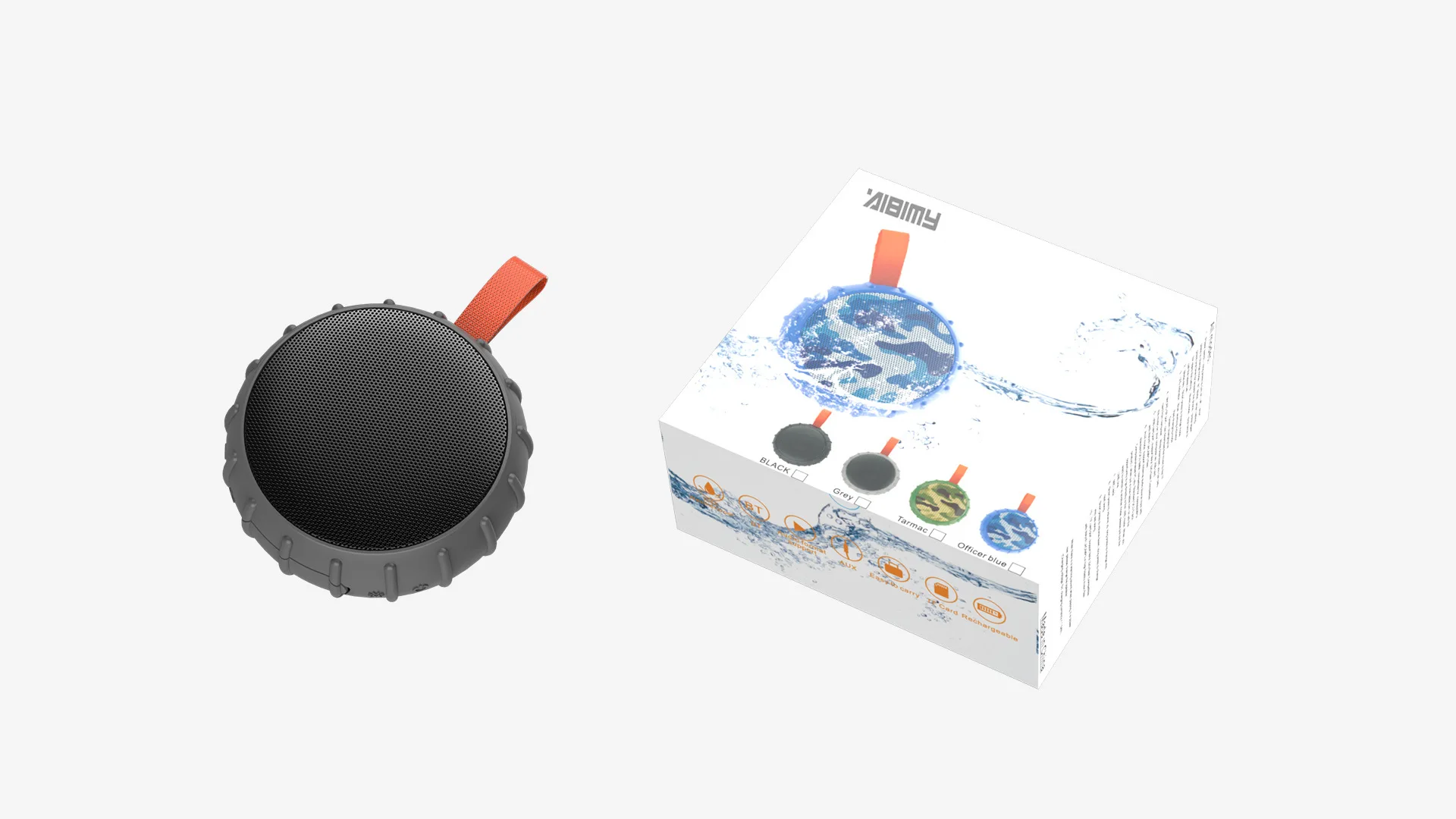 New MY223BT Portable Bluetooth 5.0 Audio Outdoor Sports Waterproof Hi-Fi Calling Speaker - ANKUX.COM