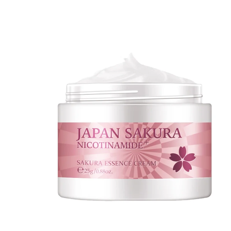 

Wholesale Skin Care Moisturizer Face Cream Nourishing Whitening Nicotinamide Japan Sakura Face Cream